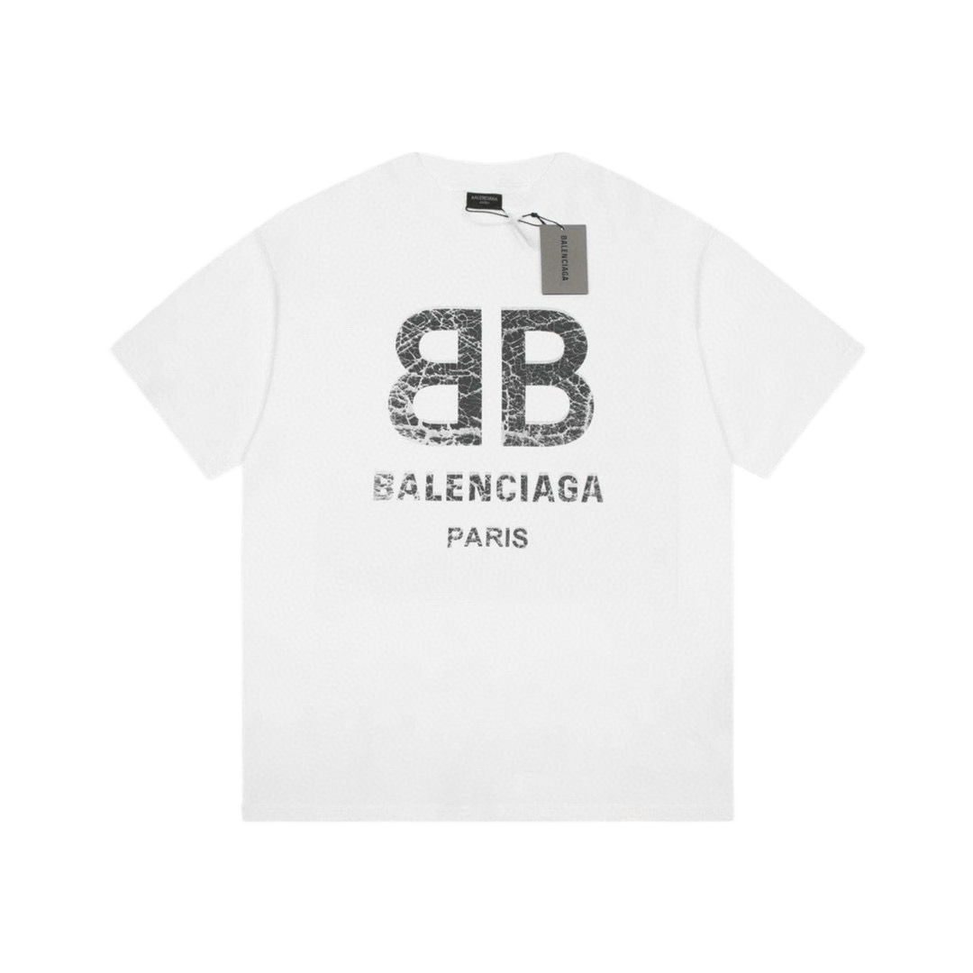 Balenciaga BB Pixel logo T-shirt