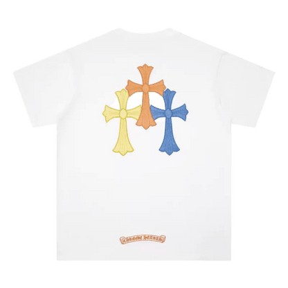 Chrome Hearts Multi Color Cross tees