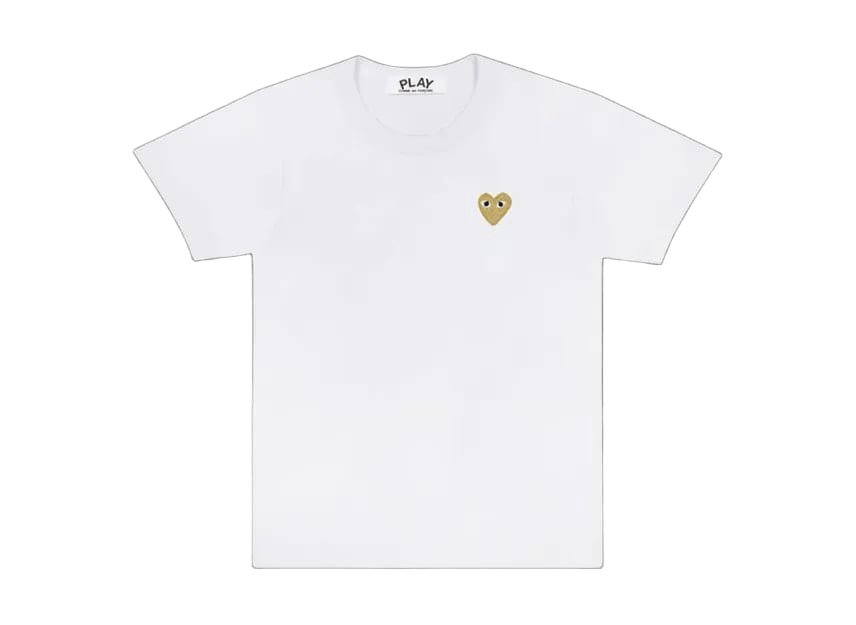 Commedes Garçons Play Heart-PatchCotton T-shirt