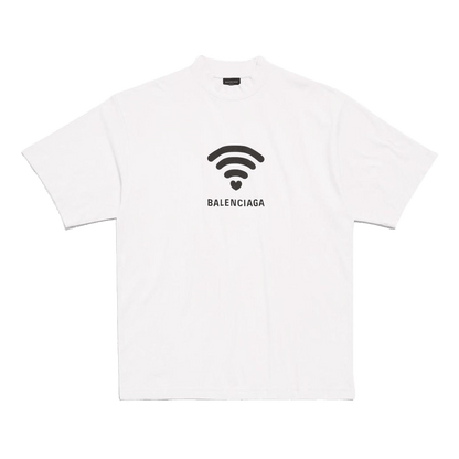 Balenciaga L0_ve T-shirt stylized Wi-Fi symbol