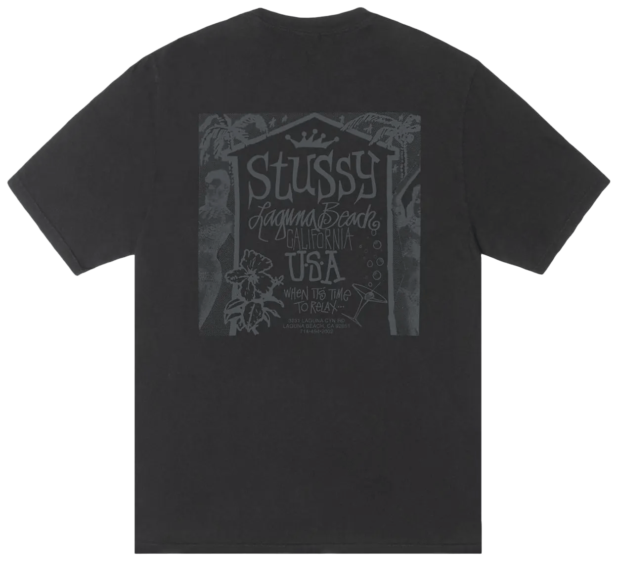 Stussy Beach House Pigment Dyed Tee