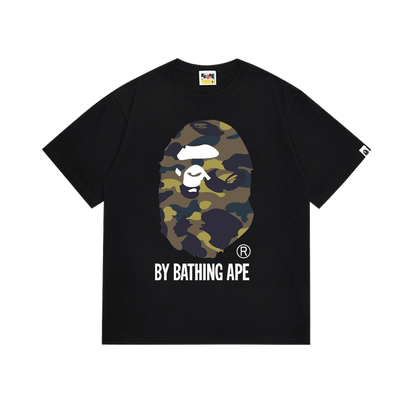 A Bathing Ape 1st Camo By Bathing Ape Tee"White/Green"