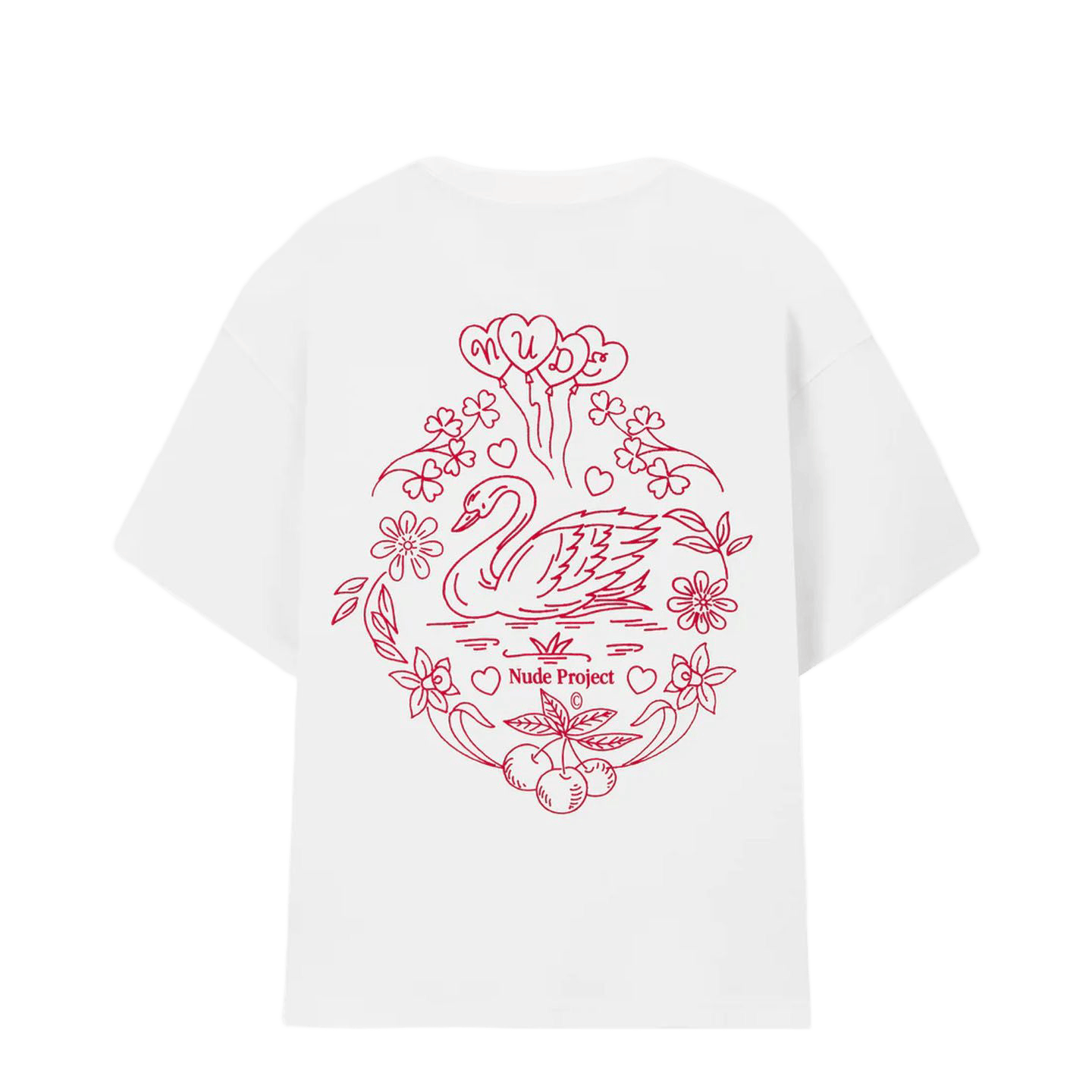 Nude Project Swan Garden Tee