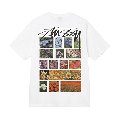 Stussy Flower Grid Pigmnet Tee
