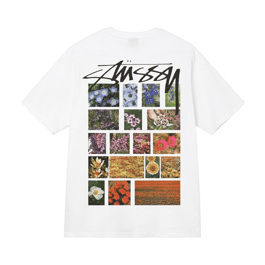 Stussy Flower Grid Pigmnet Tee
