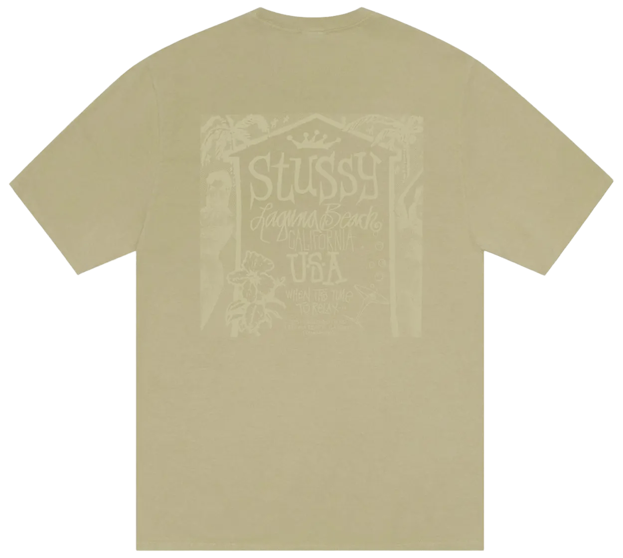Stussy Beach House Pigment Dyed Tee