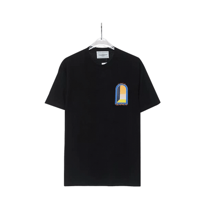 Casablanca Printed Tee in L'Arche De Jour