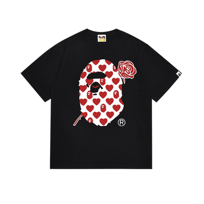 A Bathing Ape Valentine Ape Head Tee