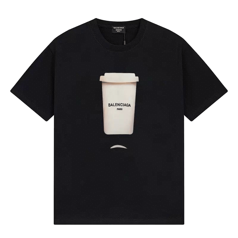 Balenciaga coffee cup jersey t-shirt