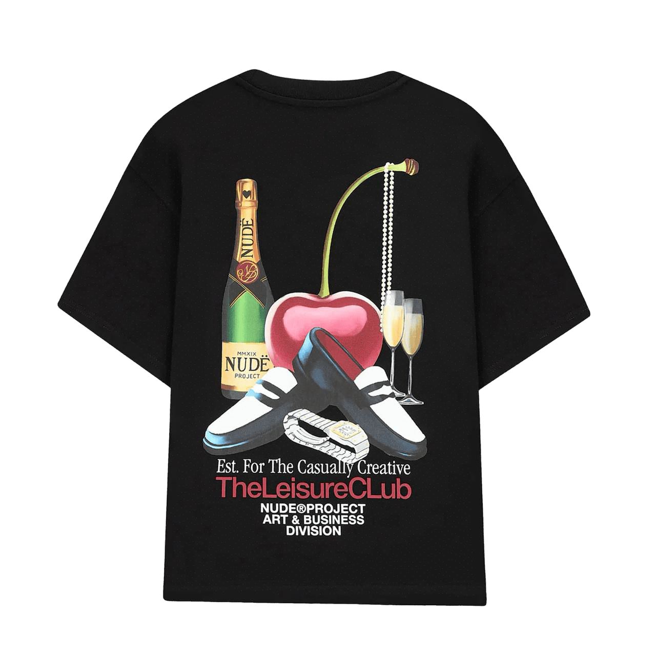 Nude Project Cherry Logo T-shirt
