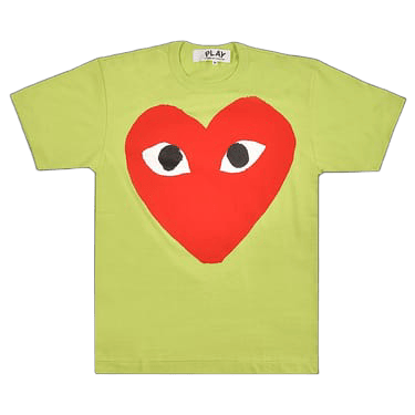 COMME des GARÇONS Big heart T-shirt
