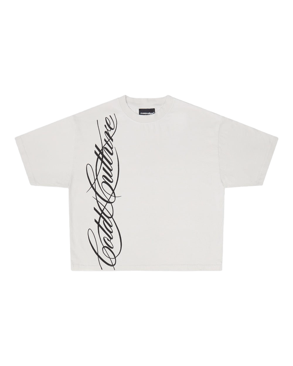 Cold Culture script t-shirt
