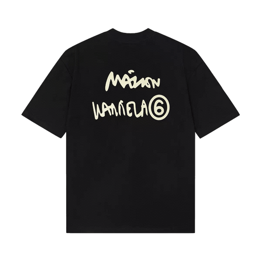 Black mm6 t-shirt