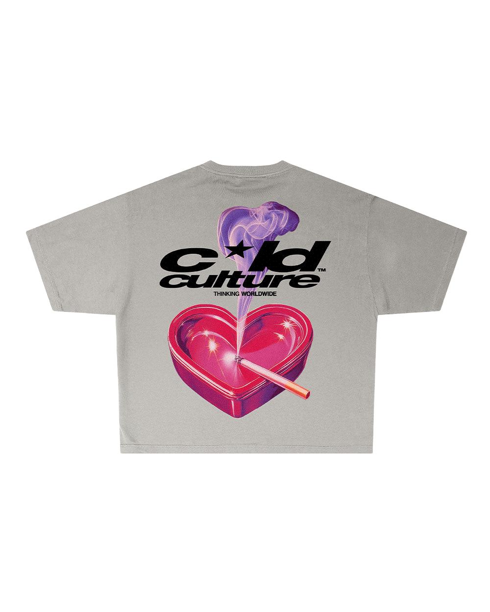 Cold Culture Heart Ashtray T-shirt