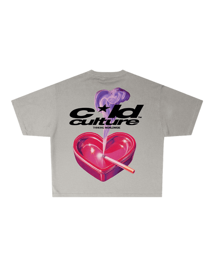 Cold Culture Heart Ashtray T-shirt