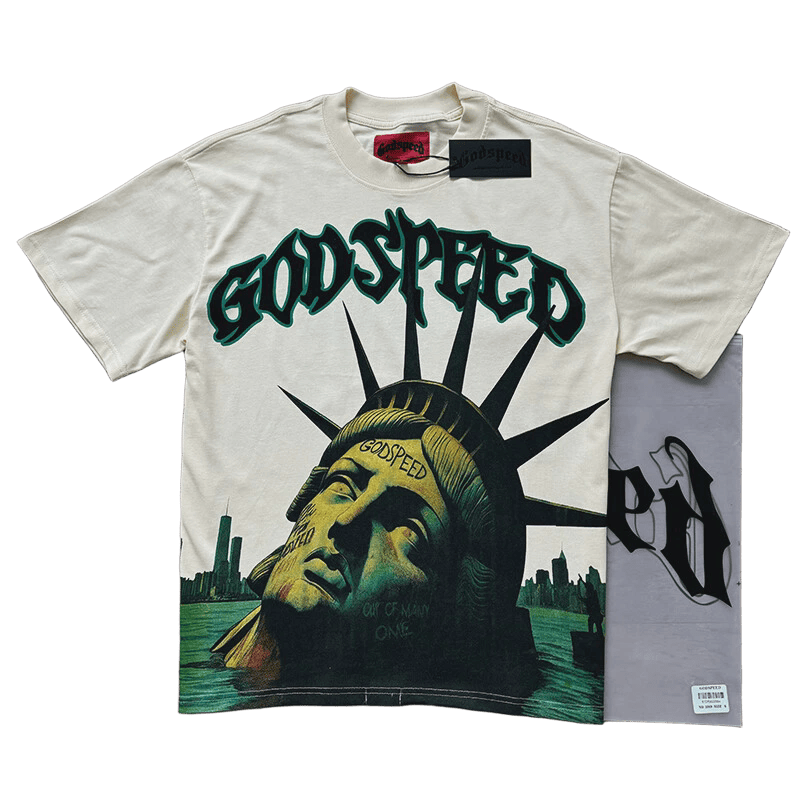 Godspeed Statue of Libert T-shirt
