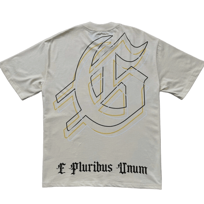 Godspeed t-shirt astronaut and pyramid design