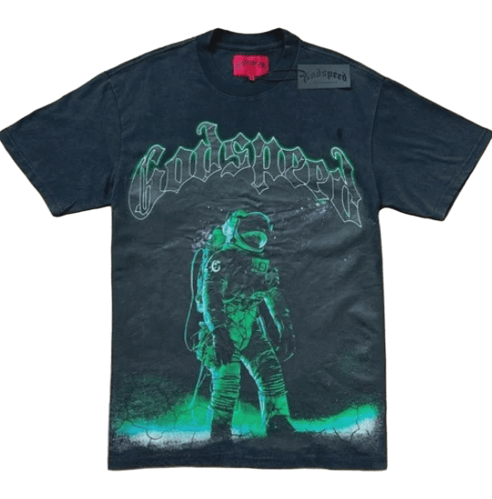 GodSpeed men walk in the space t-shirt