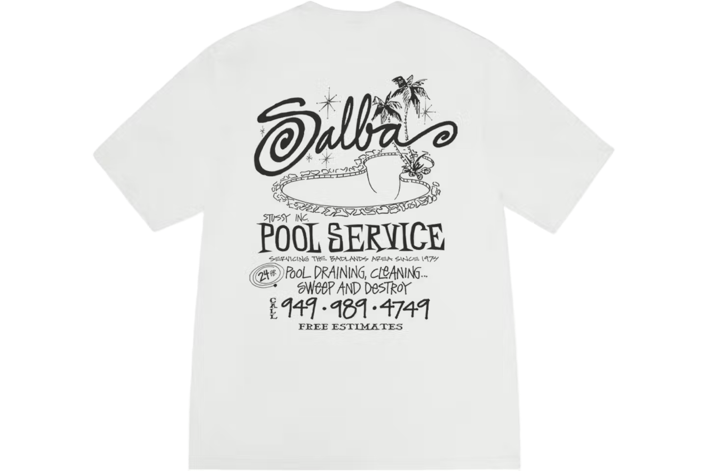 Stüssy Pool Service T-shirt