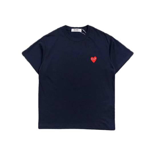 Commedes Garçons Play Heart-PatchCotton T-shirt