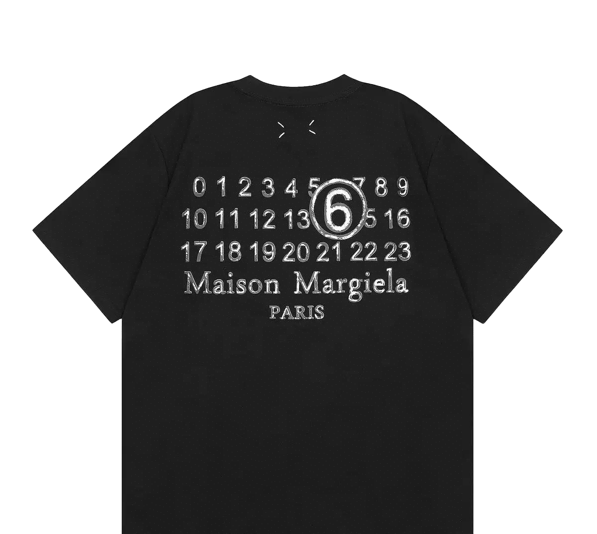 MaisonMargiela numbers logo jersey
