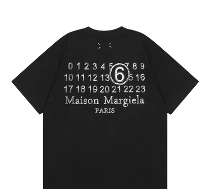 MaisonMargiela numbers logo jersey