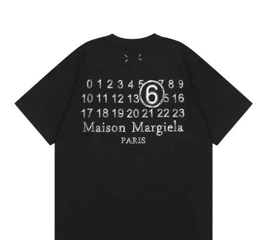 MaisonMargiela numbers logo jersey