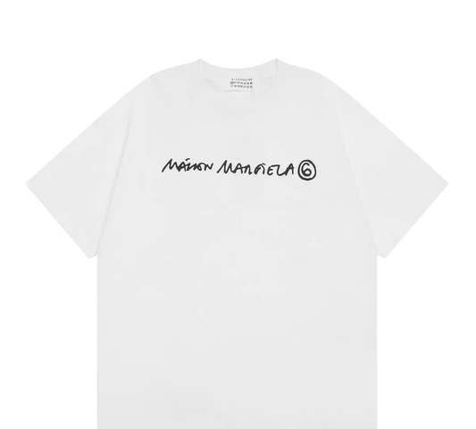 Maison Margiela  jersey featuring white handwritten-style logo