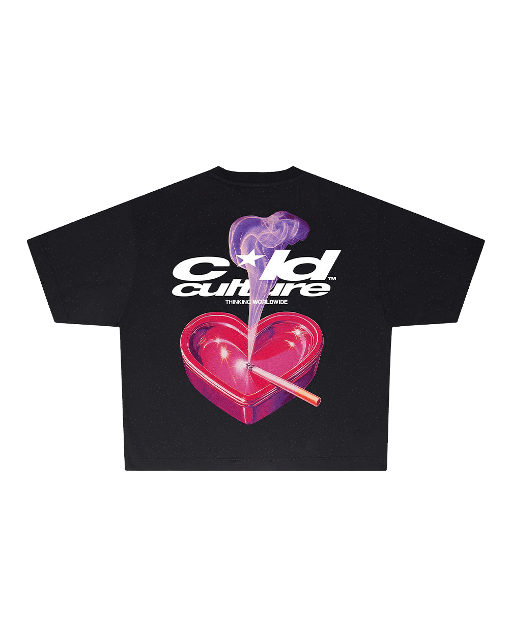 Cold Culture Heart Ashtray T-shirt