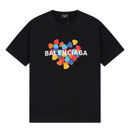 Balenciaga colorful heart T-shirt