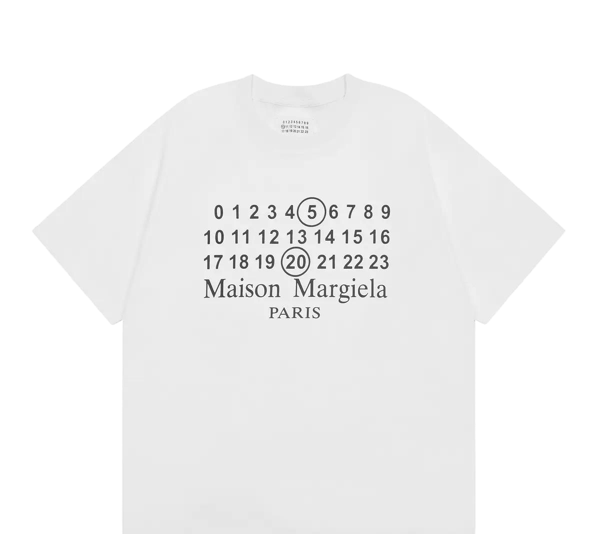Margiela Cotton Jersey T-shirt featuring  signature numbered logo