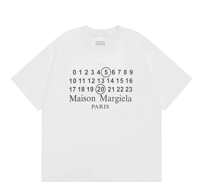 Margiela Cotton Jersey T-shirt featuring  signature numbered logo