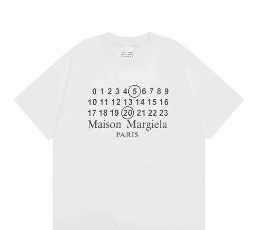 Margiela Cotton Jersey T-shirt featuring  signature numbered logo