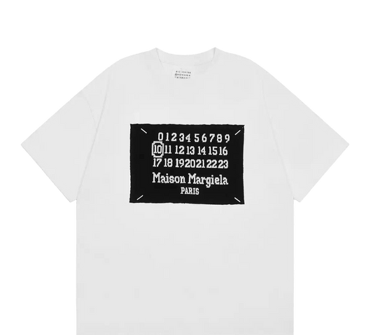 MM6 "Maison Margiela PARIS"  text T-shirt