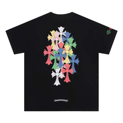 Chrome Hearts Multi Color Cross T-shirt