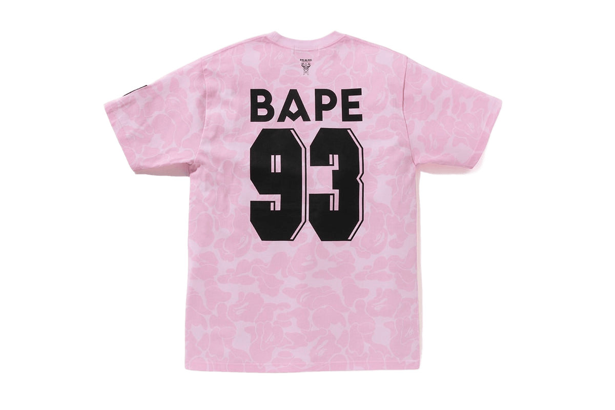 BAPE x Inter Miami CF Camo Tee