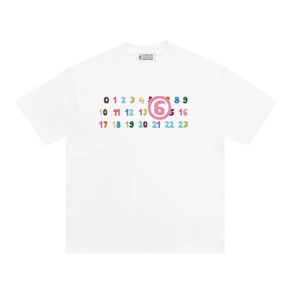 Mm6 TshirtT featuring colorred numerical logo