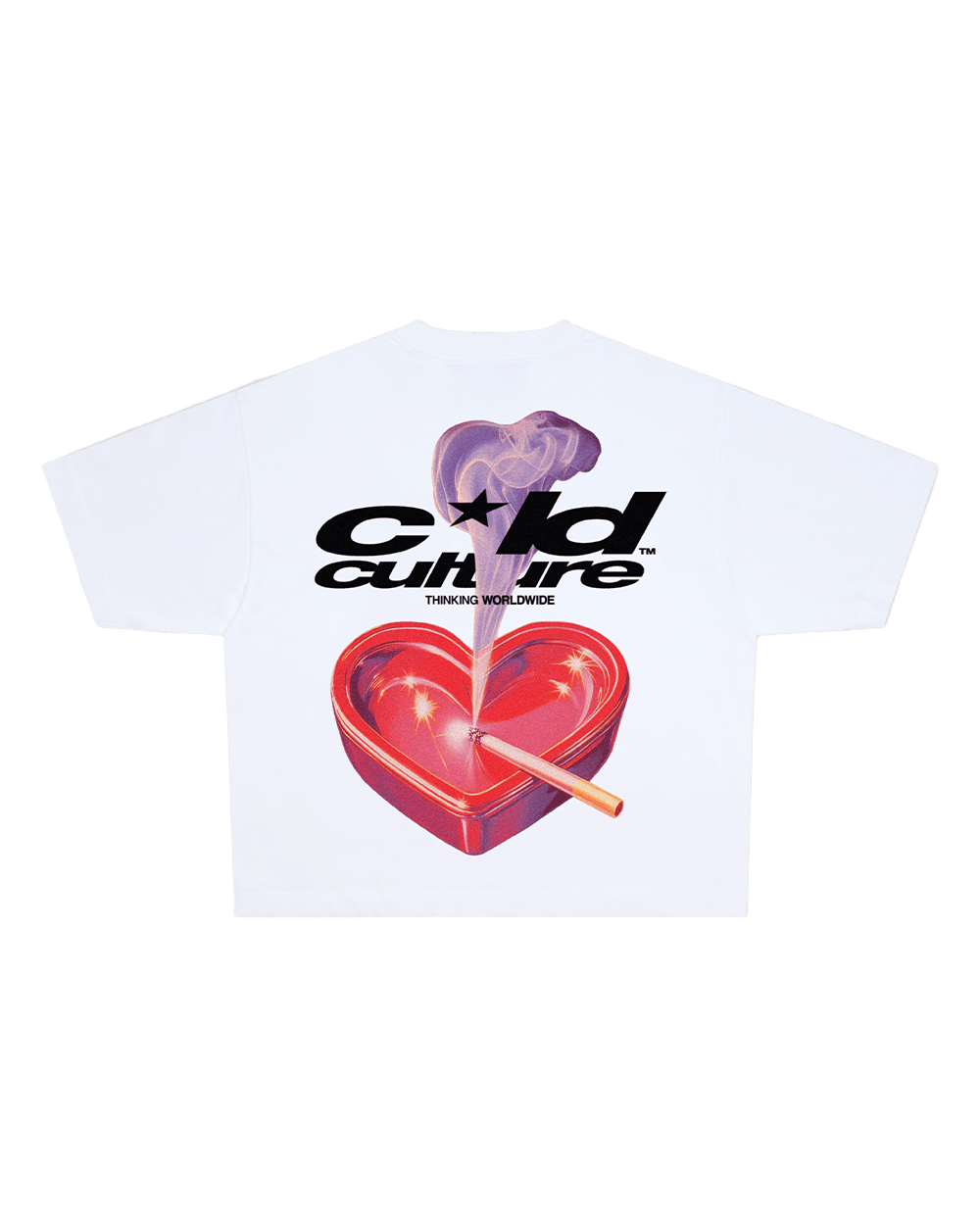 Cold Culture Heart Ashtray T-shirt