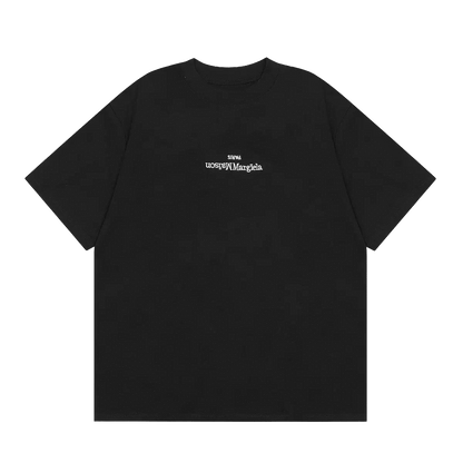 Maison Margiela t-shirt  featuring a logo printed upside down