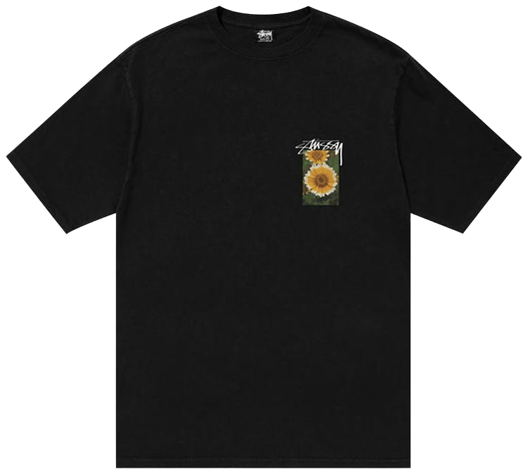Stussy Flower Grid Pigmnet Tee
