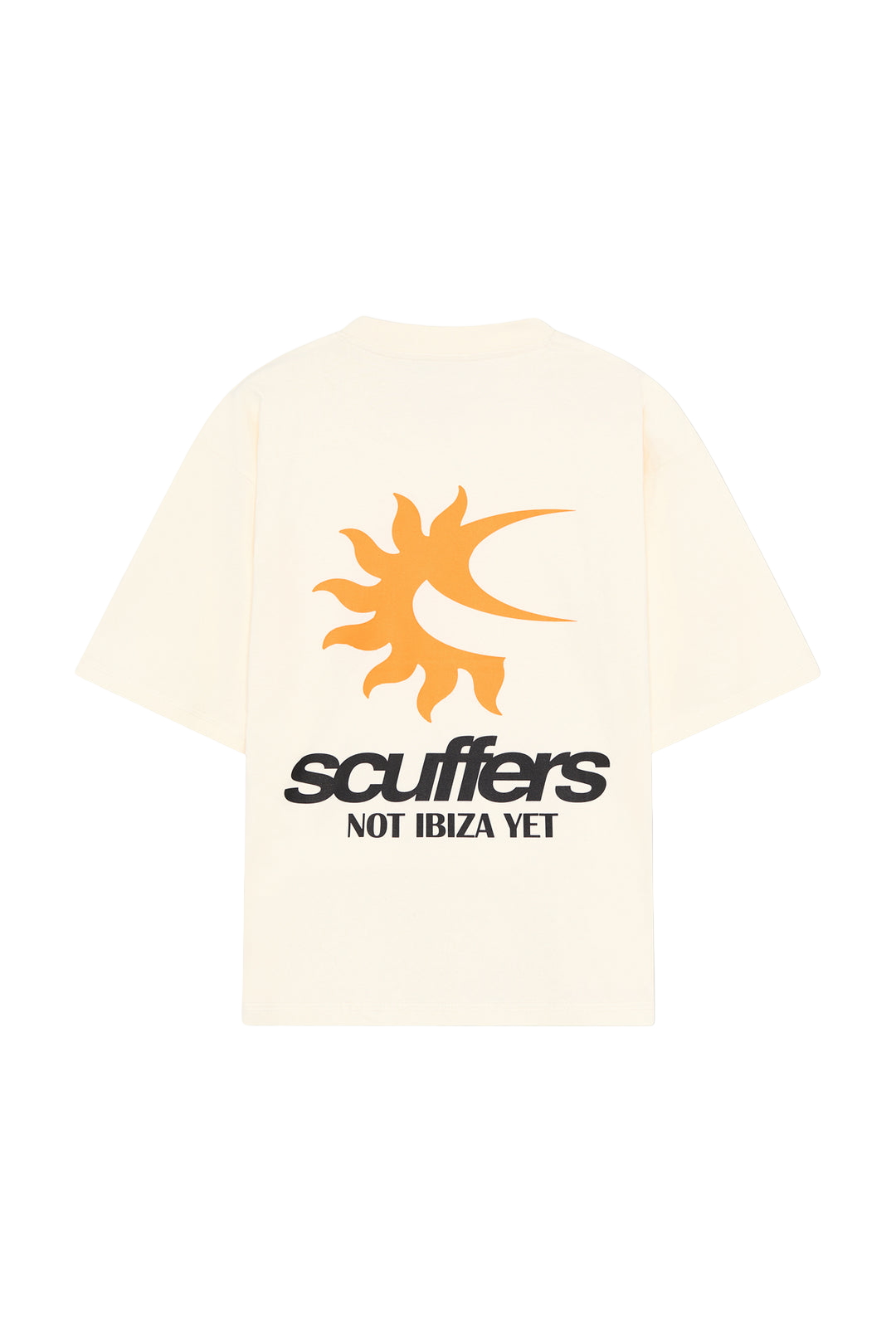 Scuffers Not Ibiza Again ecru T-shirt