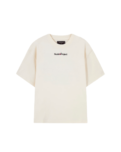 Nude Project Xoxo Tee in marshmallow