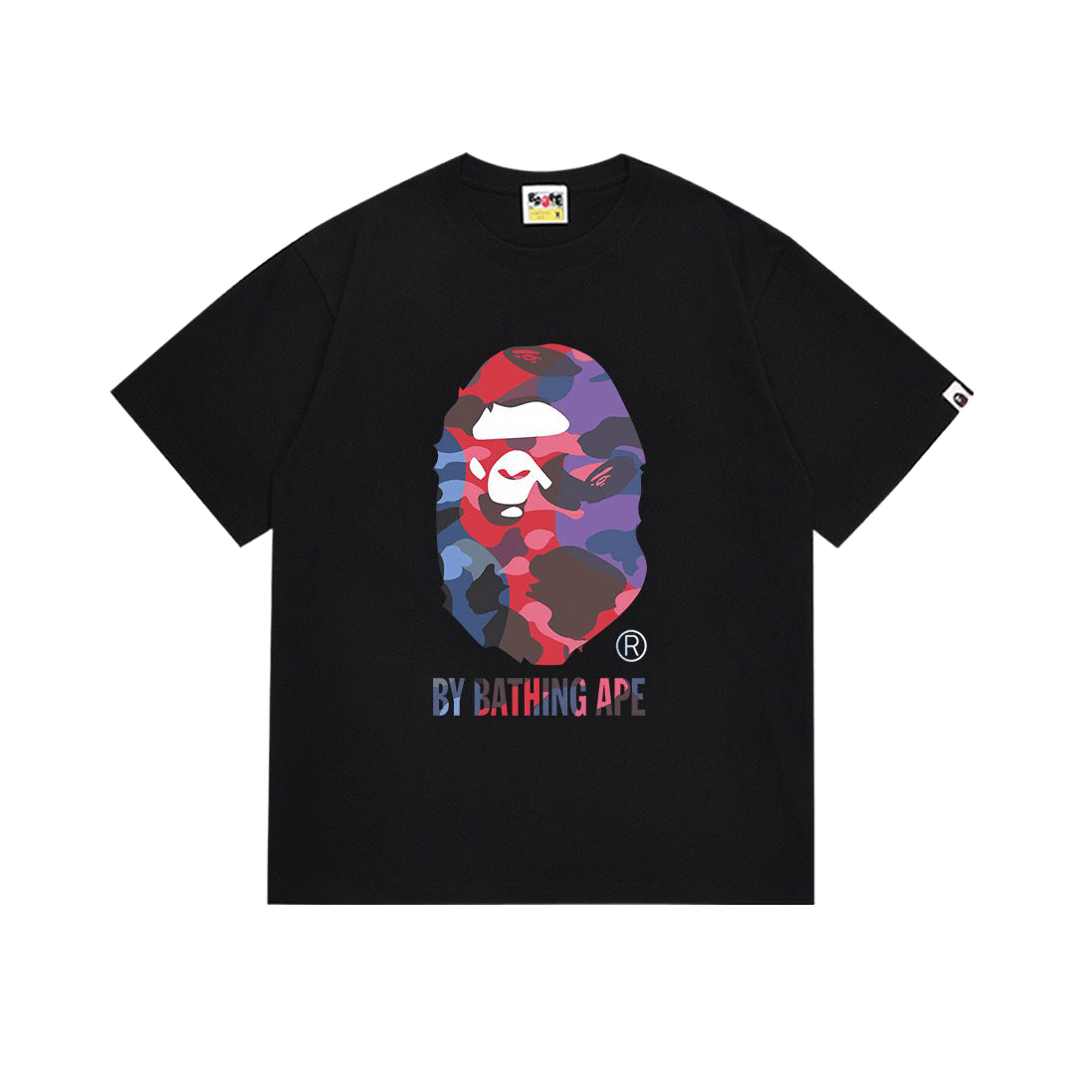 BAPE Color Camo Crazy By Bathing Ape Tee