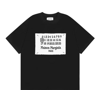 MM6 "Maison Margiela PARIS"  text T-shirt
