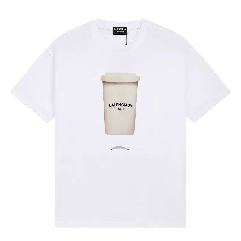 Balenciaga coffee cup jersey t-shirt