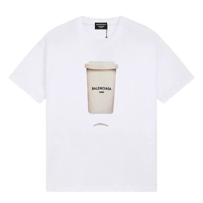 Balenciaga coffee cup jersey t-shirt