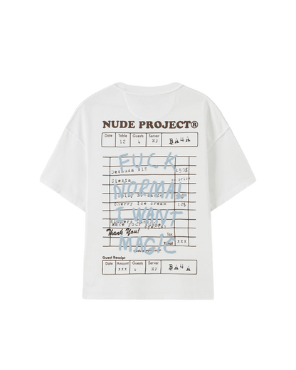 Nude Project Fuck Normal graphic t-shirt