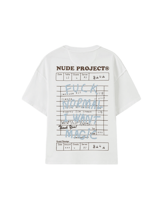 Nude Project Fuck Normal graphic t-shirt