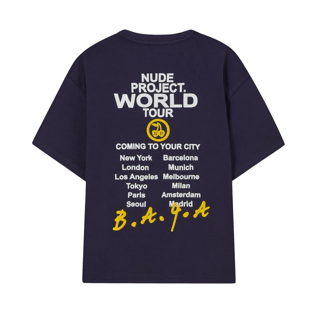 Nude Project World Tour T-shirt