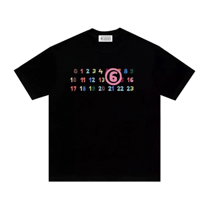 Mm6 TshirtT featuring colorred numerical logo